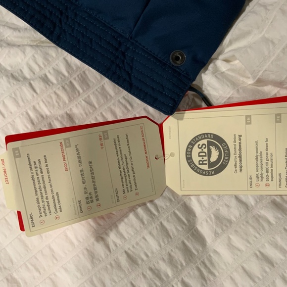 The North Face Men’s Gotham III Waterproof Jacket In Blue Wing Teal - Picture 14 of 16